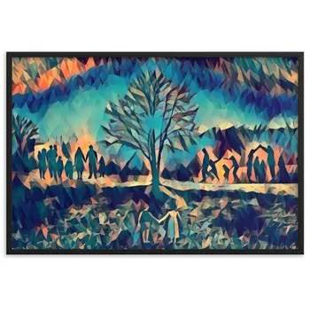 YOU WILL GIVE ME THIS DREAM AS A GIFT ? SUPERIOR Framed Poster