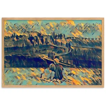 SEEING THE DAWN THROUGH THE DREAM SUPERIOR Framed Poster