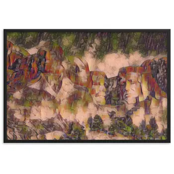 I HAVE A DREAM Velvet Framed Poster