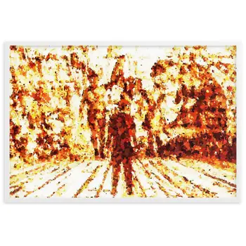 I SAW MY ENTIRE LIFE PASS THROUGH YOUR EYES Special Edition Framed Poster
