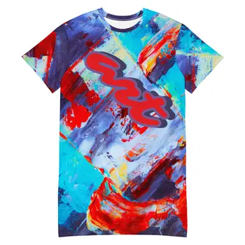 ART & STYLE T-shirt Dress by Gianneli