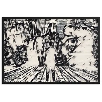 I SAW MY ENTIRE LIFE PASS THROUGH YOUR EYES Special Edition Framed Poster