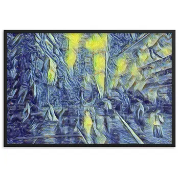 WHEN YOUR KISS WATERED ALL MY SENSES Velvet Edition Framed Poster