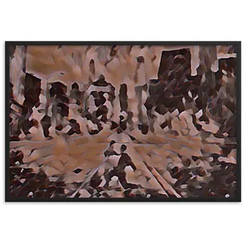 YOU ARE THE RHYTHM THAT STILL DANCES WITHIN ME SUPERIOR Framed Poster