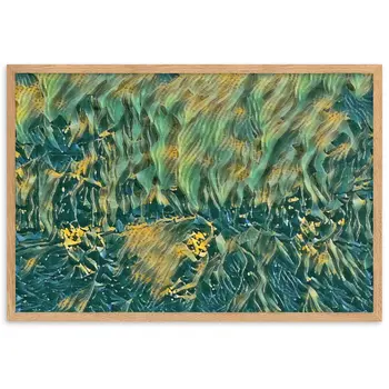 DANCE ME LIKE THE RAIN THAT BURNING OUT THE FIRE AROUND ME Velvet Framed Poster