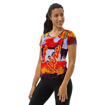 ON FIRE Women's T-shirt by Gianneli