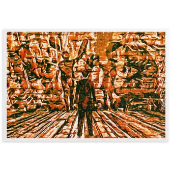 I SAW MY ENTIRE LIFE PASS THROUGH YOUR EYES Special Edition Framed Poster