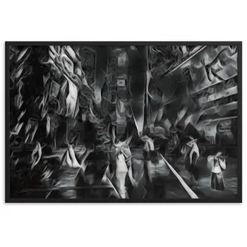 WHEN YOUR KISS WATERED ALL MY SENSES Velvet Edition Framed Poster