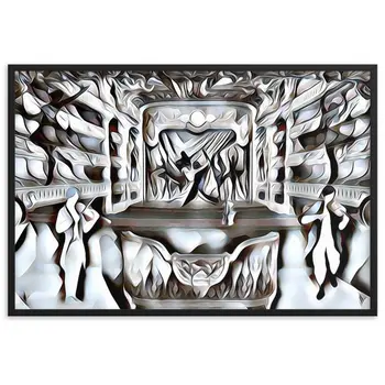 WHEN YOUR SENSES DANCE WITH MY MOMENTS JL.AK Superior Edition Framed Poster