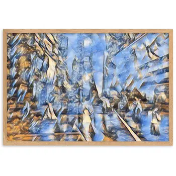 WHEN YOUR KISS WATERED ALL MY SENSES Velvet Edition Framed Poster