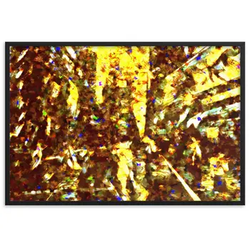 WHEN YOUR KISS WATERED ALL MY SENSES TALE Framed Poster