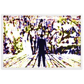 I SAW MY ENTIRE LIFE PASS THROUGH YOUR EYES Special Edition Framed Poster