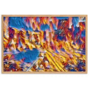 YOU ARE THE RHYTHM THAT STILL DANCES WITHIN ME SUPERIOR Framed Poster