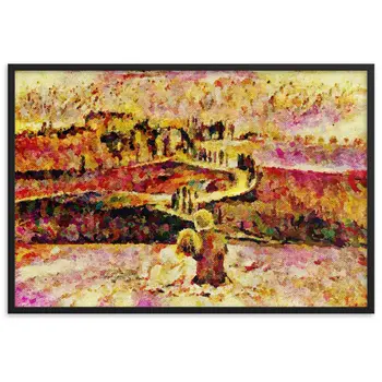 SEEING THE DAWN THROUGH THE DREAM SUPERIOR Framed Poster