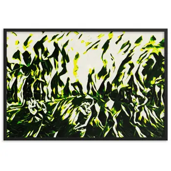 DANCE ME LIKE THE RAIN THAT BURNING OUT THE FIRE AROUND ME Framed Poster