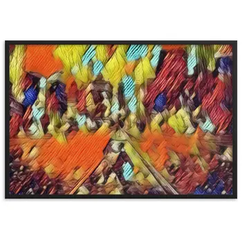 YOU ARE THE RHYTHM THAT STILL DANCES WITHIN ME SUPERIOR Framed Poster