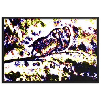 YOU TOUCHED MY DEEPEST CHORDS Special Edition Framed Poster