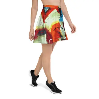 Gianneli Colours Skater Skirt
