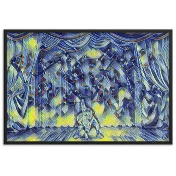 YOU WERE ALWAYS THE POEM I WANTED TO WRITE J.L Velvet Edition Framed Poster