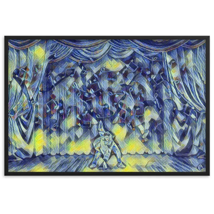 YOU WERE ALWAYS THE POEM I WANTED TO WRITE J.L Velvet Edition Framed Poster