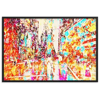 WHEN YOUR KISS WATERED ALL MY SENSES Special Edition Framed Poster
