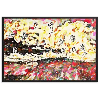CUPID AND PSYCHE Superior Framed Poster