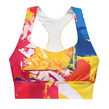 Gianneli Colours Longline Sports Bra