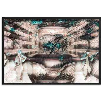 WHEN YOUR SENSES DANCE WITH MY MOMENTS JL.AK PREMIUM Framed Poster