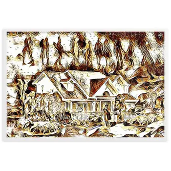 I WAS WAITING FOR YOU IN THE DREAM YOU HAD SEEN Special Edition Framed Poster