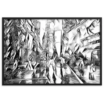 WHEN YOUR KISS WATERED ALL MY SENSES Superior Framed Poster