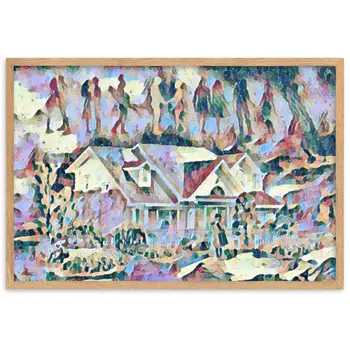 I WAS WAITING FOR YOU IN THE DREAM YOU HAD SEEN Special Edition Framed Poster