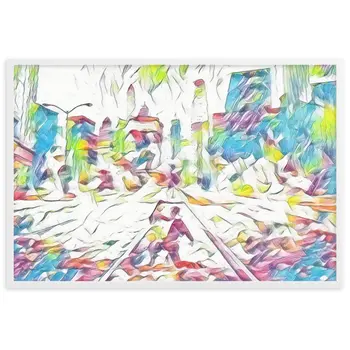 YOU ARE THE RHYTHM THAT STILL DANCES WITHIN ME SUPERIOR Framed Poster