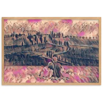 SEEING THE DAWN THROUGH THE DREAM SUPERIOR Framed Poster