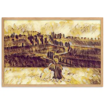 SEEING THE DAWN THROUGH THE DREAM SUPERIOR Framed Poster