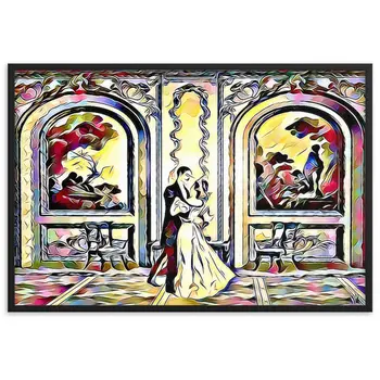 REGARDEZ À L'INTÉRIEUR DE MOI V2 Superior Framed Poster