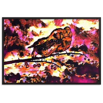 YOU TOUCHED MY DEEPEST CHORDS Special Edition Framed Poster