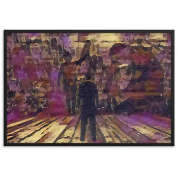 I SAW MY ENTIRE LIFE PASS THROUGH YOUR EYES Special Edition Framed Poster