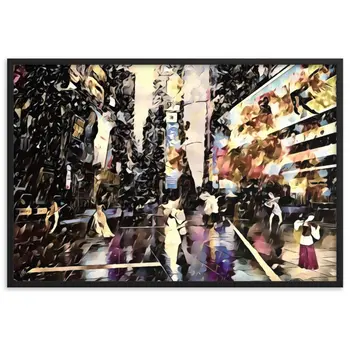 WHEN YOUR KISS WATERED ALL MY SENSES UPPER Framed Poster