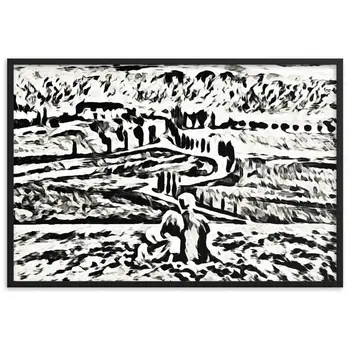 SEEING THE DAWN THROUGH THE DREAM SUPERIOR Framed Poster