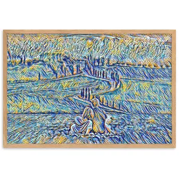 SEEING THE DAWN THROUGH THE DREAM SUPERIOR Framed Poster