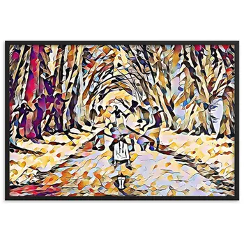 LOVE IS WHEN YOU CAN SEE WITHIN ME Special Edition Framed Poster