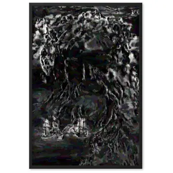 WHEN POSEIDON ASKED THE WAVES TO DANCE Superior Framed Poster
