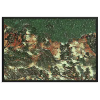 I HAVE A DREAM Velvet Framed Poster