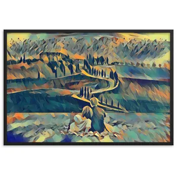 SEEING THE DAWN THROUGH THE DREAM SUPERIOR Framed Poster