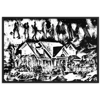 I WAS WAITING FOR YOU IN THE DREAM YOU HAD SEEN Special Edition Framed Poster