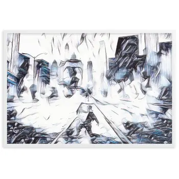 YOU ARE THE RHYTHM THAT STILL DANCES WITHIN ME Velvet Framed Poster