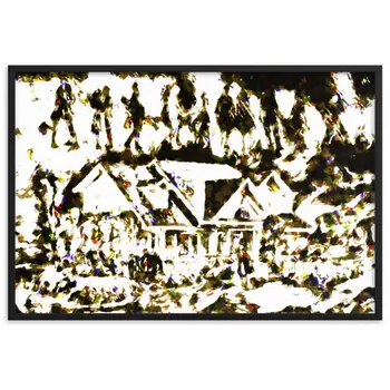 I WAS WAITING FOR YOU IN THE DREAM YOU HAD SEEN Special Edition Framed Poster