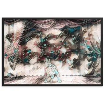 YOU WERE ALWAYS THE POEM I WANTED TO WRITE PREMIUM Framed Poster