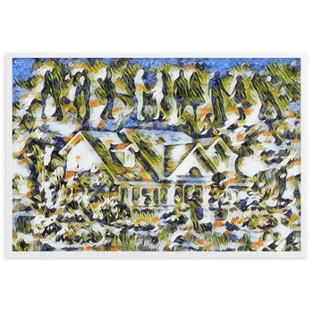 I WAS WAITING FOR YOU IN THE DREAM YOU HAD SEEN Special Edition Framed Poster