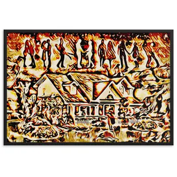 I WAS WAITING FOR YOU IN THE DREAM YOU HAD SEEN Special Edition Framed Poster